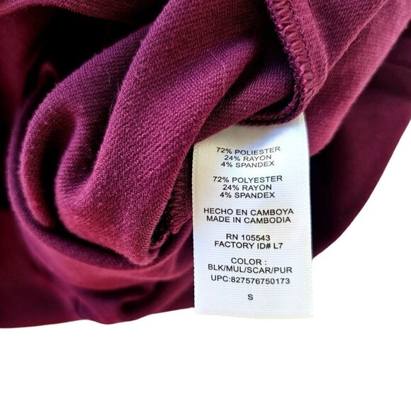 Narciso Rodriguez Shift Dress Color Block Knit Cap Sleeve Hand Pockets Womens S - Picture 11 of 11